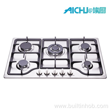 5 Burner Cast Iron Gas Stove